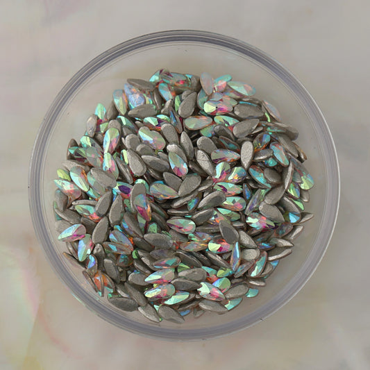 flatback zircon nail art decoration drop crystal ab