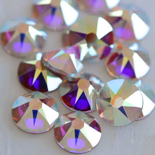 Swarovski Flatback Crystal Rhinestone Crystal AB