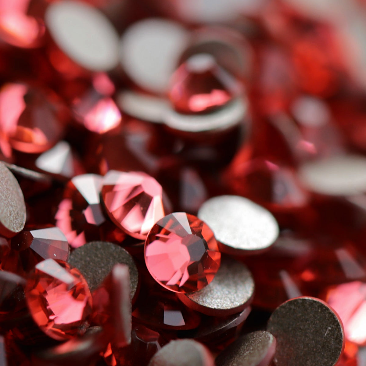 swarovski crystal rhinestone padparadscha color