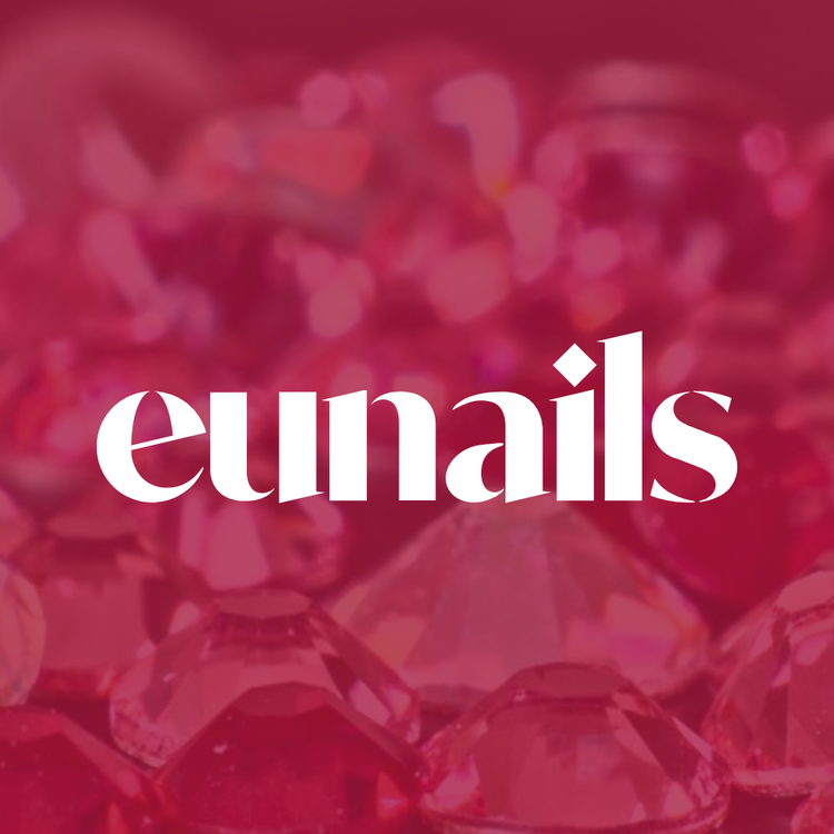 Eunails brand selection of premium rhinestones and uniqe nail art decorations for nail artists and creative designers 