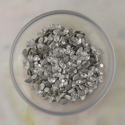 flatback zircon nail art decoration drop crystal