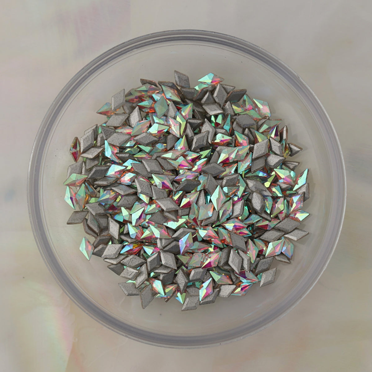 flatback zircon nail art decoration rhombus crystal ab