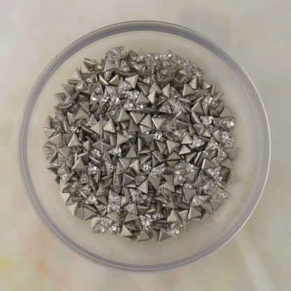 flatback zircon nail art decoration triangle crystal