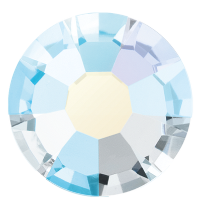 Preciosa Flatback Crystal Rhinestone Crystal AB
