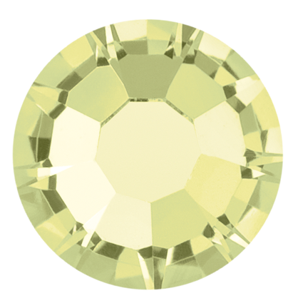 Preciosa Flatback Crystal Rhinestone Jonquil