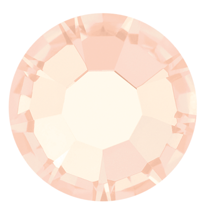 Preciosa Flatback Crystal Rhinestone Light Gold Quartz