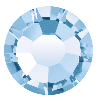 Preciosa Flatback Crystal Rhinestone Light Sapphire