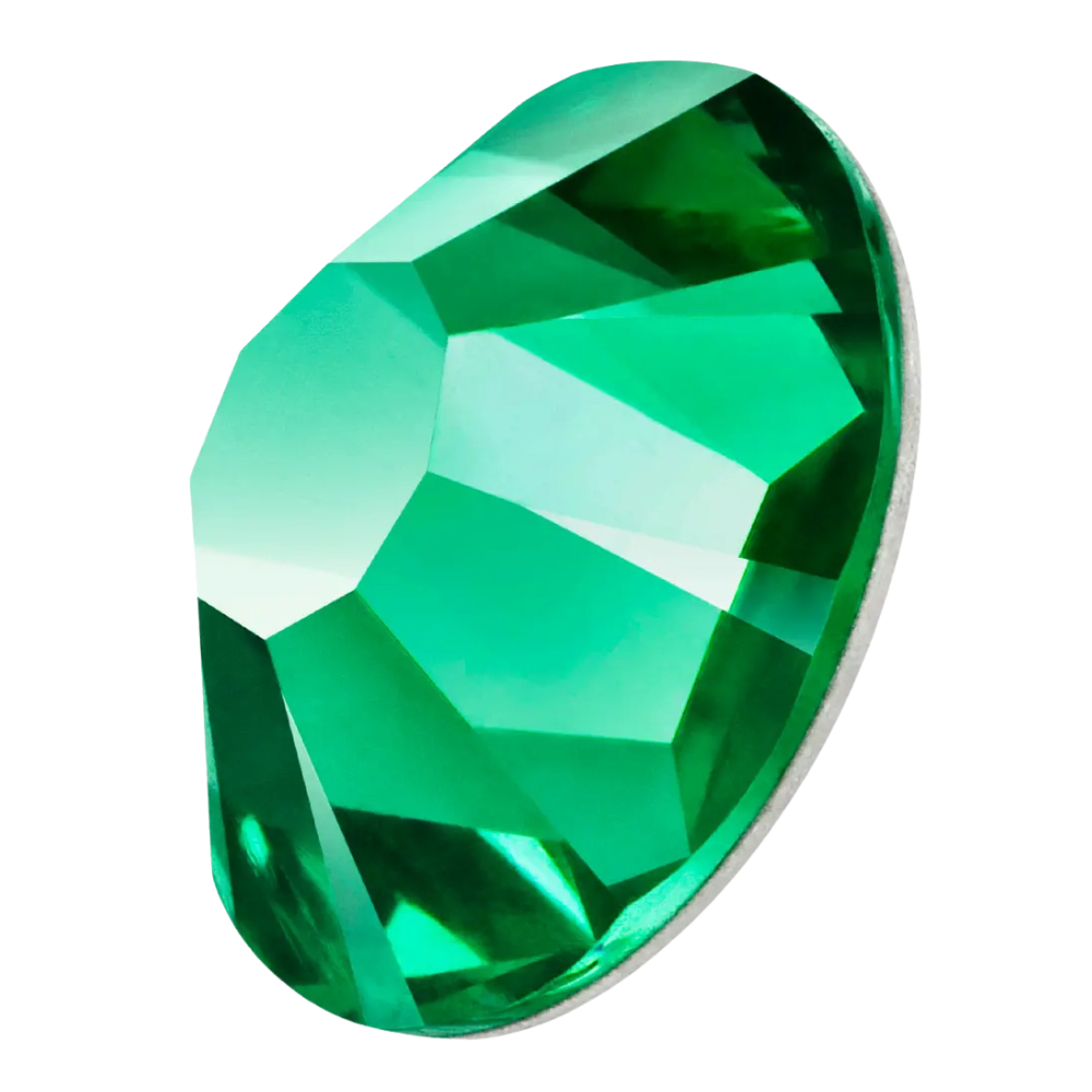 preciosa flatback crystal rhinestone mint green color