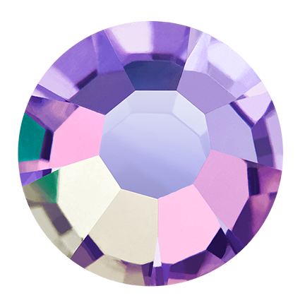 Preciosa Flatback Crystal Rhinestone Vitrail Light