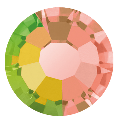 Preciosa Flatback Crystal Rhinestone Vitrail Medium