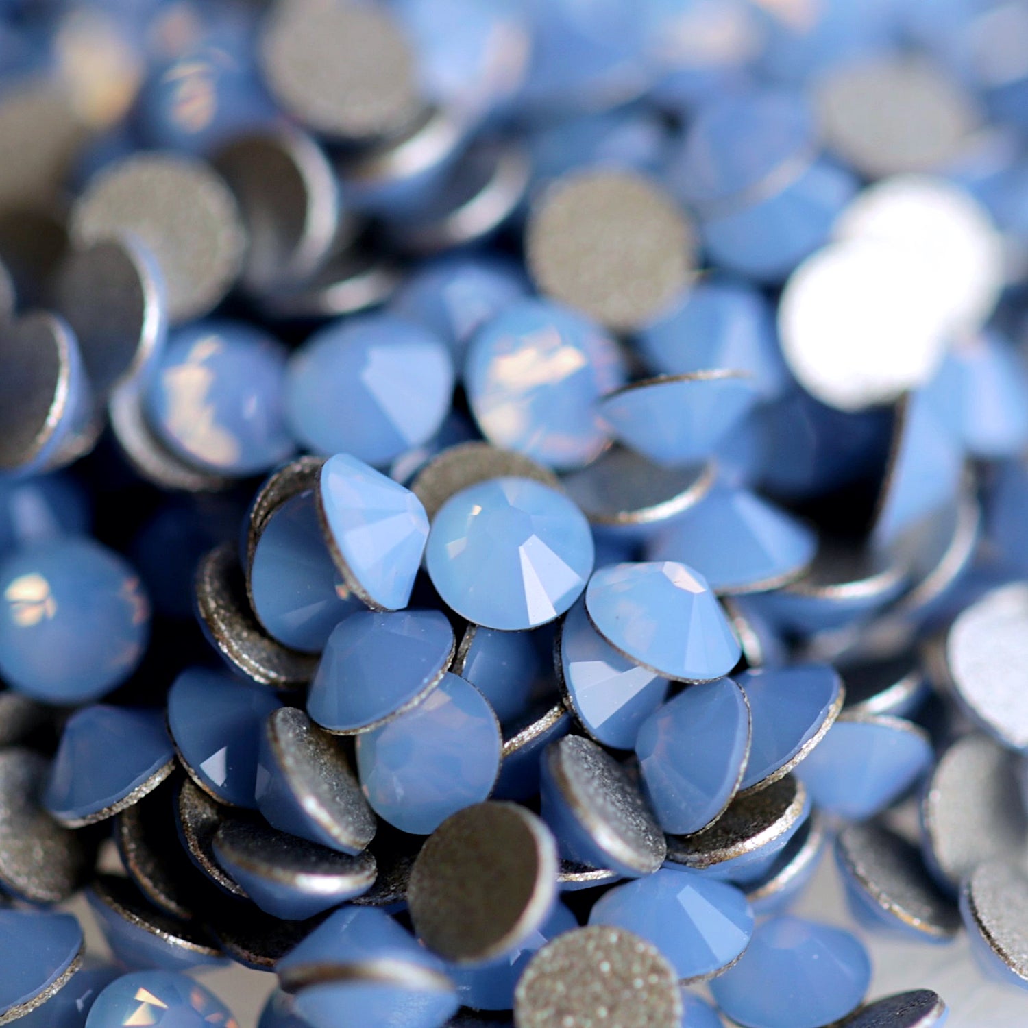 Swarovski Flatback Crystal Rhinestone Air Blue Opal