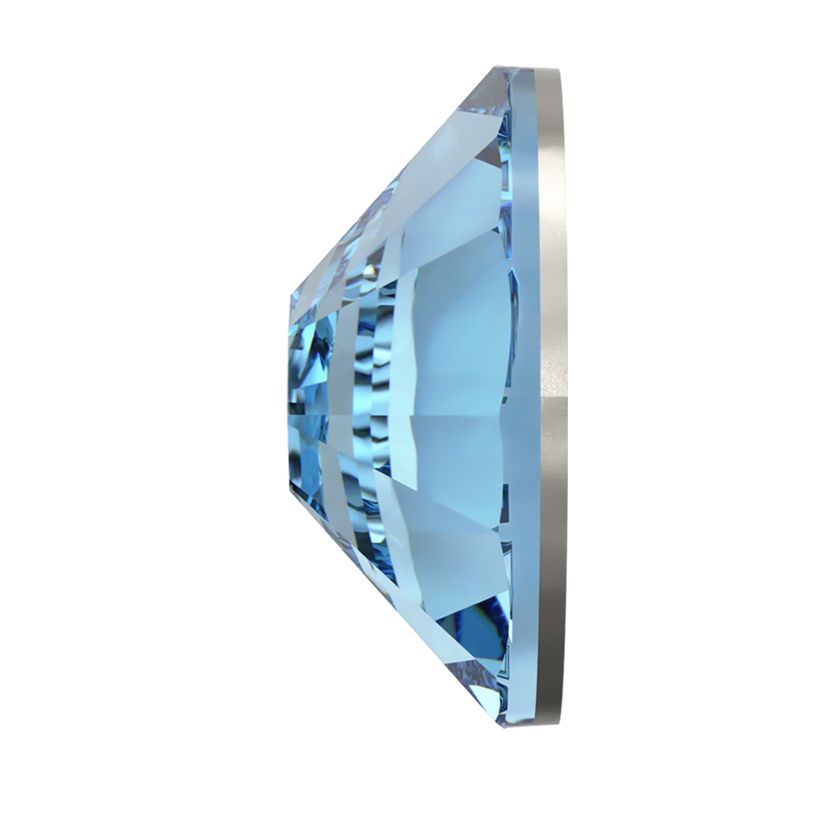 Swarovski Flatback Crystal Rhinestone Aquamarine