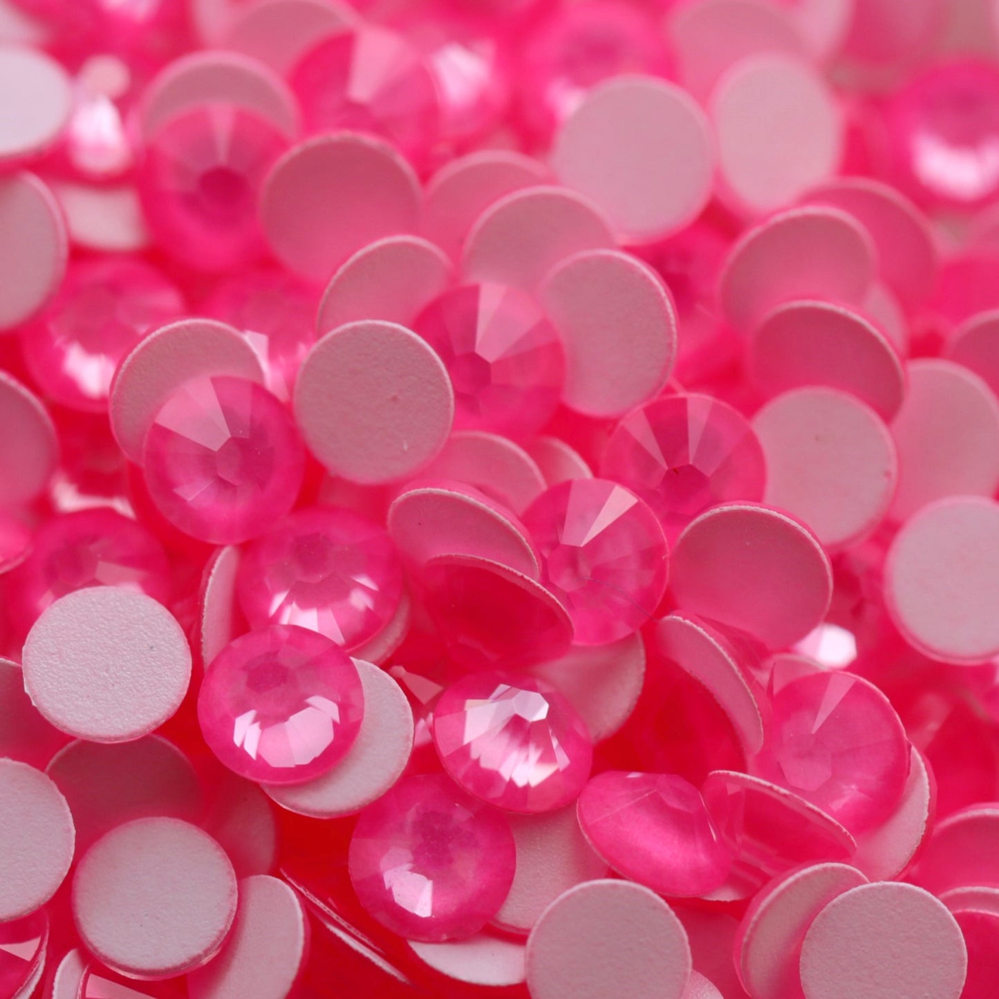 Swarovski Flatback Crystal Rhinestone Electric Pink Ignite