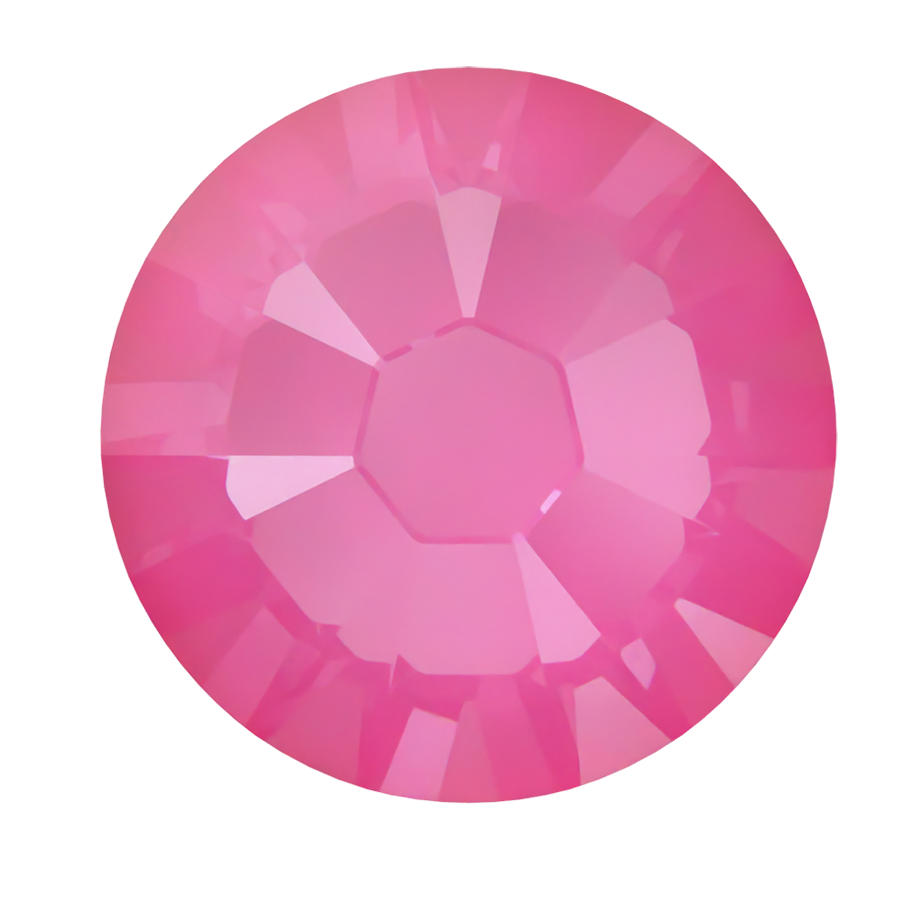 Swarovski Flatback Crystal Rhinestone Electric Pink Ignite 