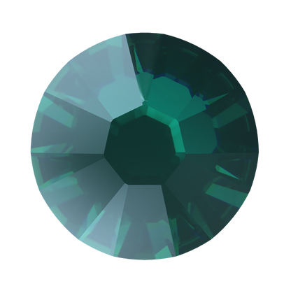 Swarovski Flatback Crystal Rhinestone Emerald Nightfall