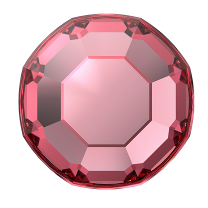 Swarovski 2000 Flatback Crystal Rhinestone Indian Pink