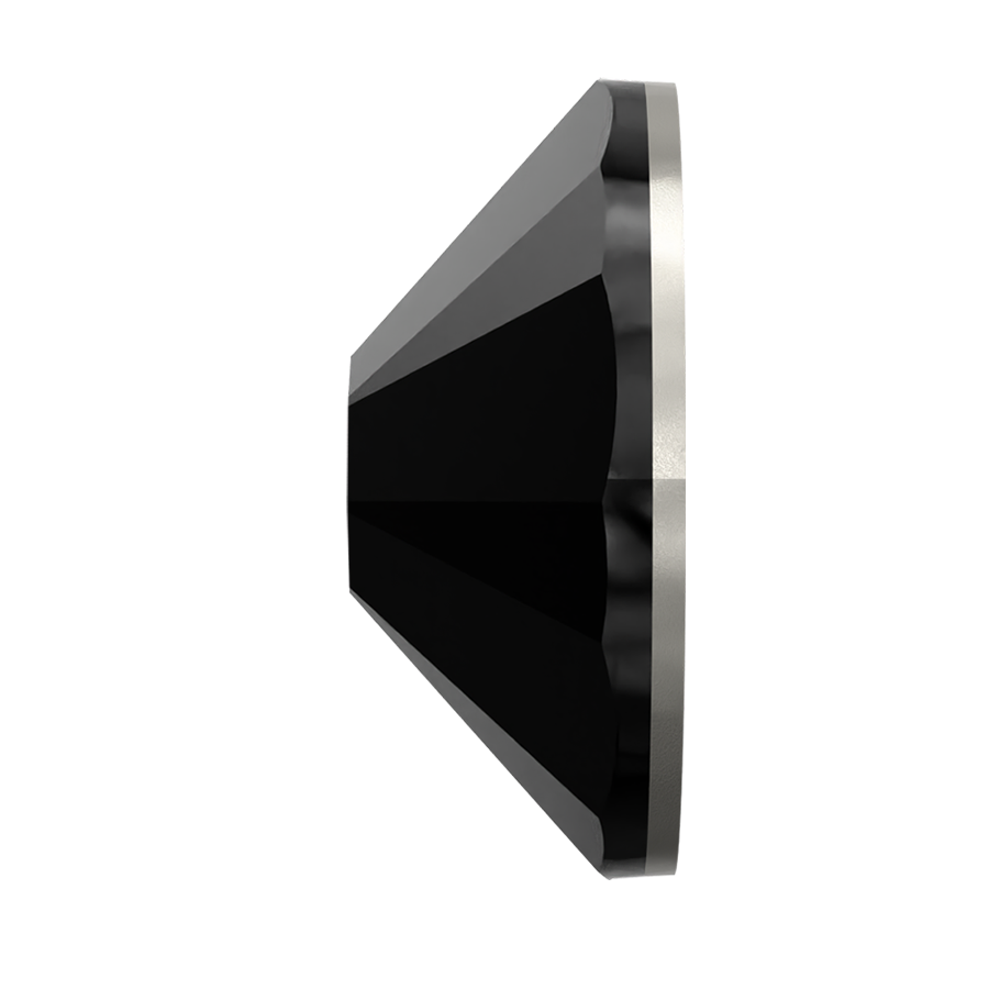 Swarovski Flatback Crystal Rhinestone Jet