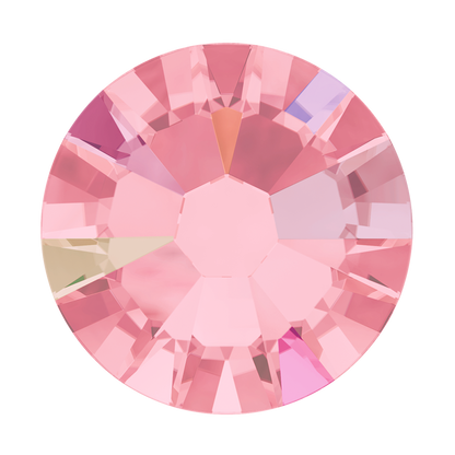 Swarovski Flatback Crystal Rhinestone Light Rose AB