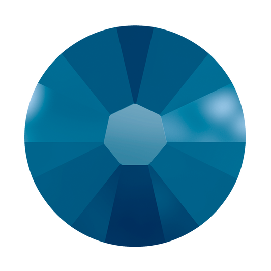 Swarovski Flatback Crystal Rhinestone Metallic Blue