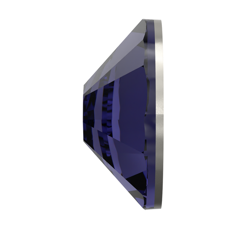 Swarovski Flatback Crystal Rhinestone Purple Velvet