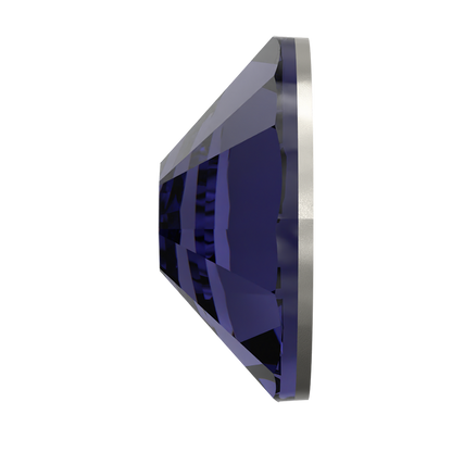 Swarovski Flatback Crystal Rhinestone Purple Velvet