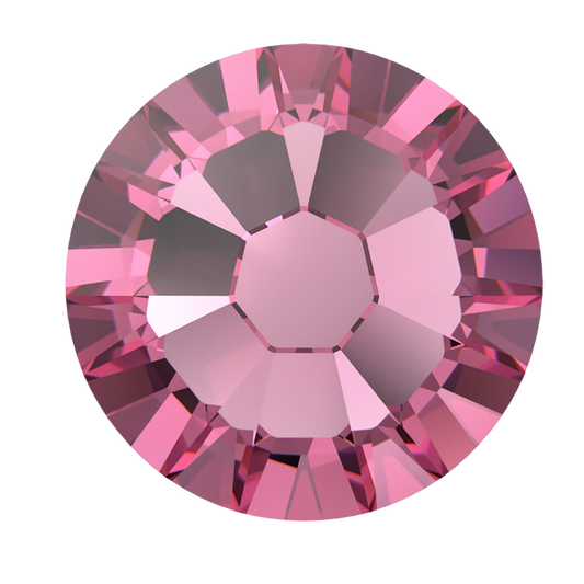 Swarovski Flatback Crystal Rhinestone Rose
