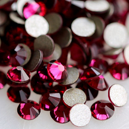 Swarovski Flatback Crystal Rhinestone Ruby