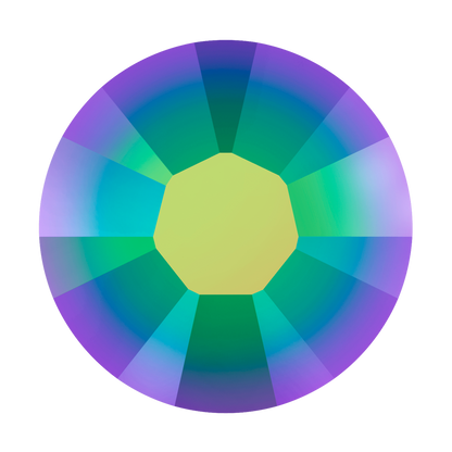 Swarovski Flatback Crystal Rhinestone Scarabaeus Green