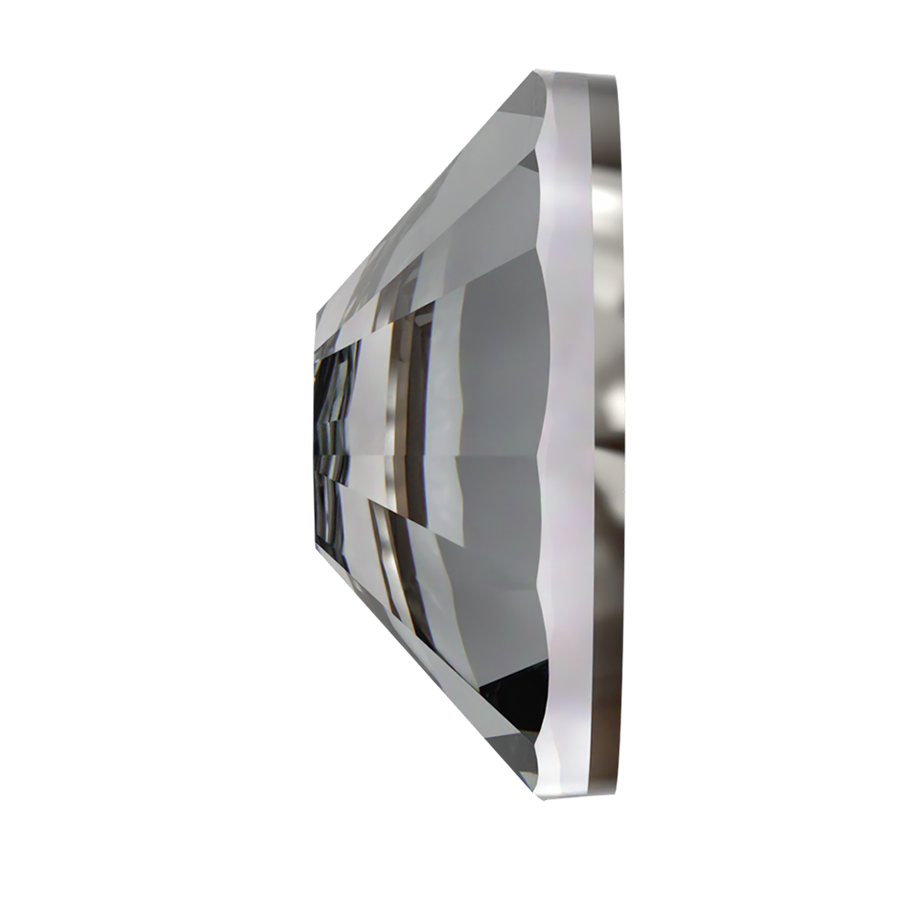 Swarovski Flatback Crystal Rhinestone Silver Night
