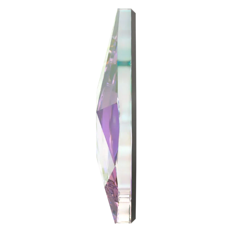 Swarovski 2205 Flame Flatback Rhinestones 7.5mm Crystal AB