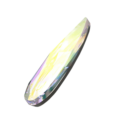 Swarovski 2304 Raindrop Flatback Rhinestones Crystal AB