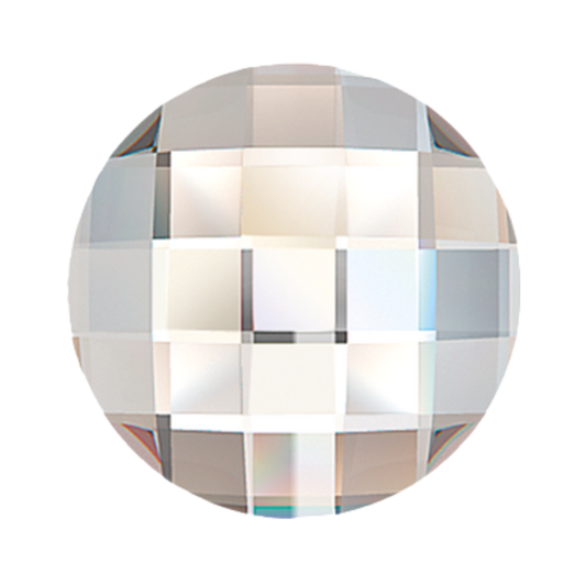 swarovski flatback crystal rhinestone in chessboard shape crystal color 2035 cut