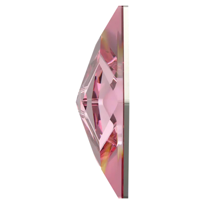 Swarovski 2709 Rhombus Flatback Rhinestones Light Rose