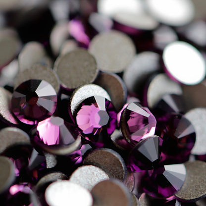 swarovski crystal rhinestone amethyst color