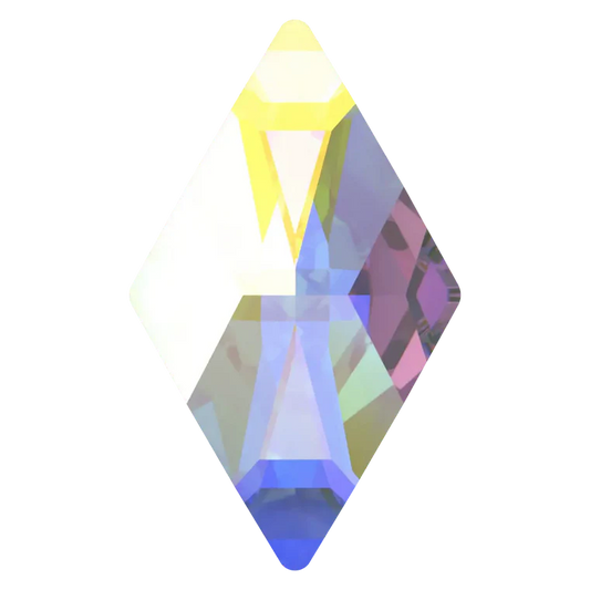 Swarovski Flatback Crystal Rhombus Crystal AB